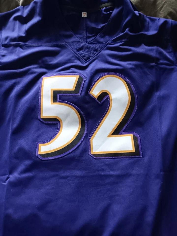 Camiseta de práctica púrpura de los Baltimore Ravens (XL) Ray Lewis #52 Foto 4 de 4