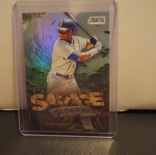 Topps 2025 Stadium Club Ken Griffey Jr. Mariners Savage Sluggers SS-24 MLB Card