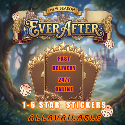  All Sticker Avaiable   Mono-poly Sticker Go 1-6 Star Stickers CHEAP FAST