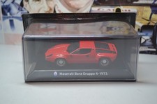 PANINI SUPERCARS - 1973 MASERATI BORO GROUP 4 - RED - 1/43 SCALE MODEL CAR