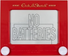 Etch A Sketch, Classic Red Drawing Toy with Magic Screen, for Ages 3 and 