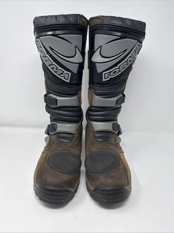 Forma Adventure Doble Deporte Motocicleta Botas Impermeables Touring US 9 | 43 Foto 3 de 4