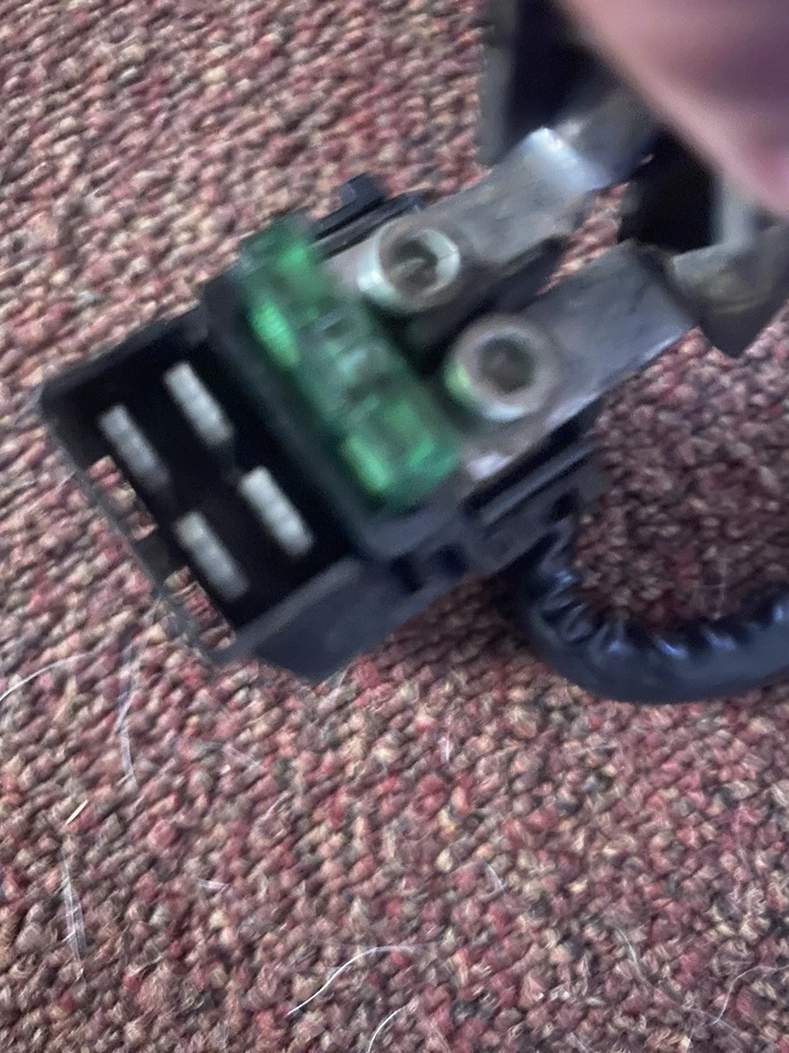 Relé de arranque/interruptor solenoide completo con cables 94-03 Magna 750 VF750 VF750C Foto 3 de 3