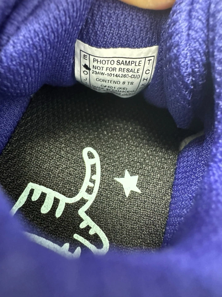 Zapatos para correr ASICS Contend 8 para niños pequeños, K6 Foto 4 de 4