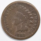 1882 Indian Head Penny Cent Good (G)