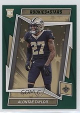 2022 Panini Rookies & Stars Rookies Green Alontae Taylor #199 12vj