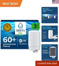 Brita Replacement Water Filter for Faucet Mount, Removes 99 of Lead, Sink...