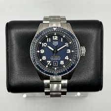 Tag Heuer Blue Autavia 42mm Automatic Mens Watch WBE5116.EB01 Box & Booklet