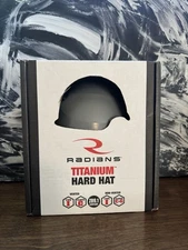RADIANS THRXN Titanium Hard Hat Non-vented Type 1 Class E And G gray Climbing