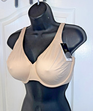 NWT Wacoal 855385, Comfortable Cool Non-Padded Underwire Bra In Sand, US Sz 36G