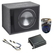 Scion xB 04-15 Harmony Single 12" Loaded Sub Box Enclosure & CXA400.1 Amp