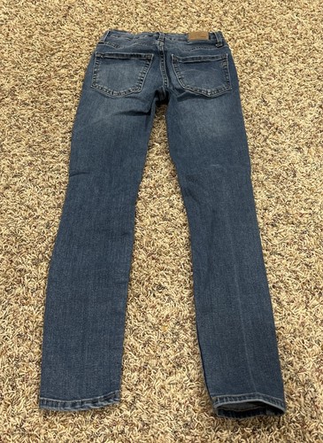 Women’s Size 2 Aeropostale High Rise Jeggings Pants Blue Jeans - Picture 2 of 3