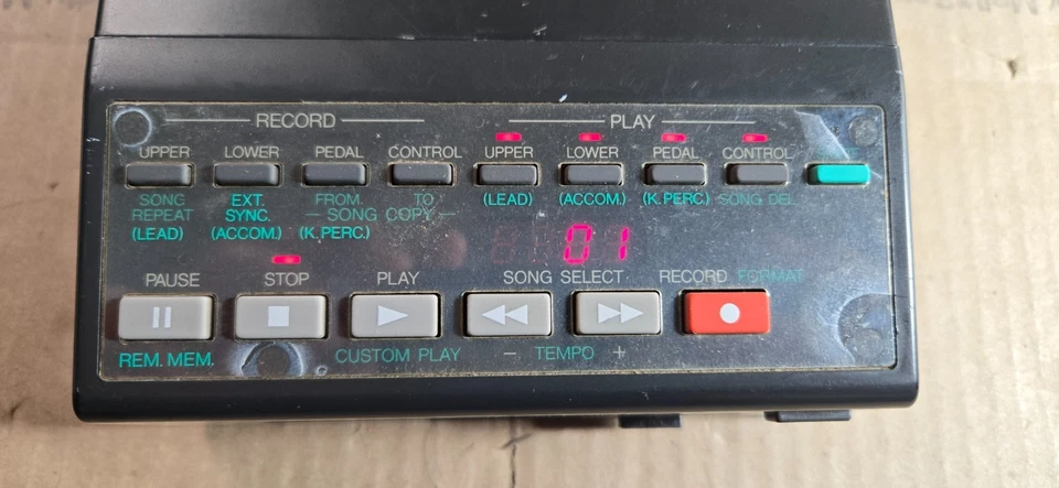 PIEZAS YAMAHA ELECTONE: Yamaha MDR-3 - SIN PROBAR - Encendido - Piezas o reparación Foto 3 de 4