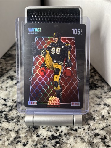 2026 Bo Jackson Battle Arena #BF-321 `WATTAGE` TJ Watt Brawl Battlefoil