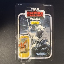 YODA Star Wars Empire Strikes Back 1980 Vintage Kenner  MOC 32 Back
