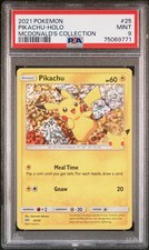 2021 POKEMON MCDONALD'S COLLECTION #25 PIKACHU-HOLO PSA 9 on eBay