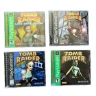Lot Of 4 PlayStation 1 PS1 Games Tomb Raider-2, Chronicles , 3, Last Revelation