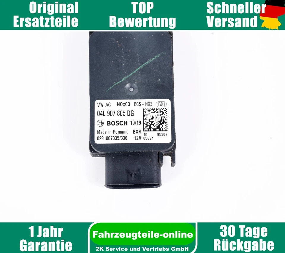 Sensore NOx Sonda Lambda 04L907805DG VW Golf 7 Sportsvan AM 1.6 TDI - Immagine 3 di 3