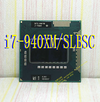  Intel Core i7 Extreme Edition 940XM 2.13GHz Quad-Core (SLBSC)Notebook Processor