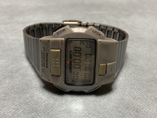 Reloj digital vintage HONDA Fórmula 1 F1 Grand Prix Racing Team A781-4010 - Imagen 7 de 13