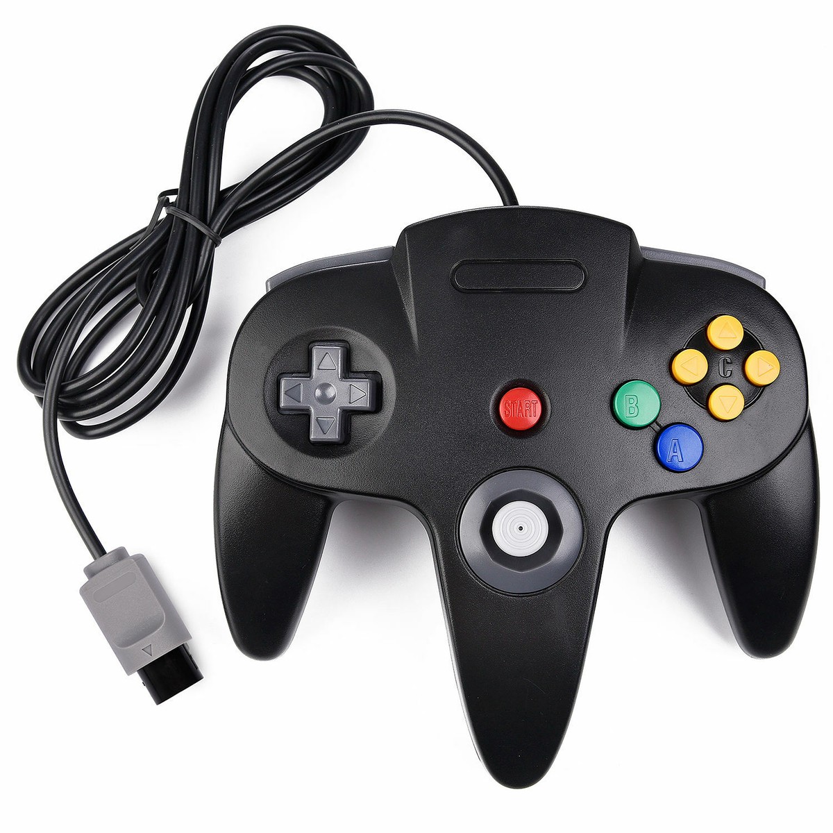 Retro N64 Controller USB Remote Gamepad Joystick For Nintendo 64 N64 Game  System