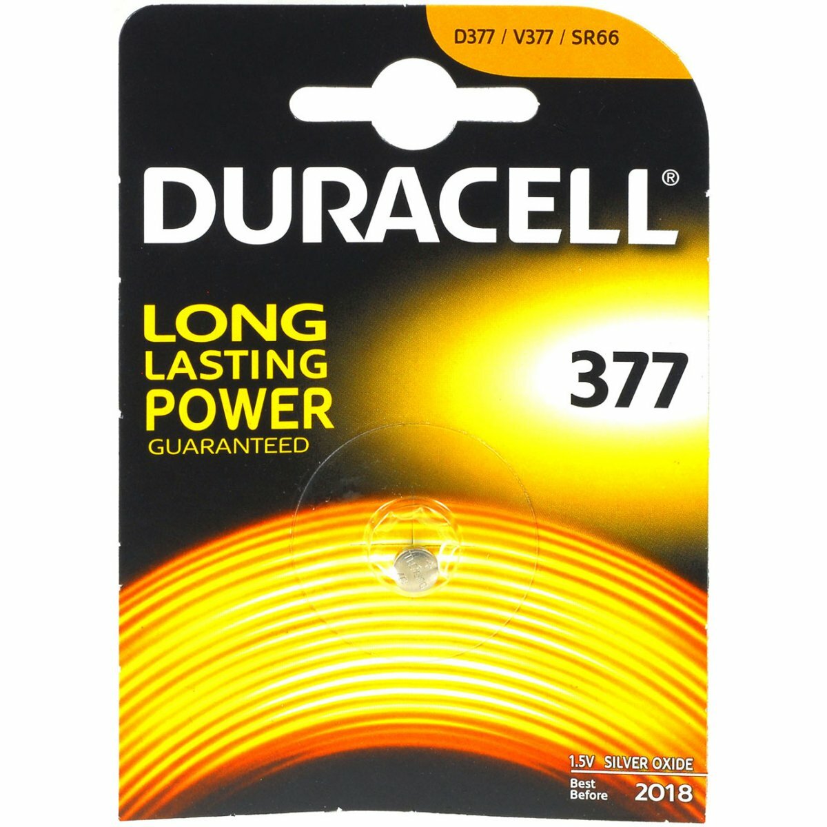 Duracell button cell SR626SW 1-unit blister 1,55V  Silberoxid