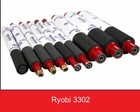Rubber Roller Set of 9 for Ryobi 3302 3304H /Itek 3995/ Lor-3985-K/32Rk