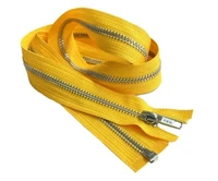 15 Inch YKK #5 Medium Weight Aluminum Metal Jacket Zipper Separating Made in USA
