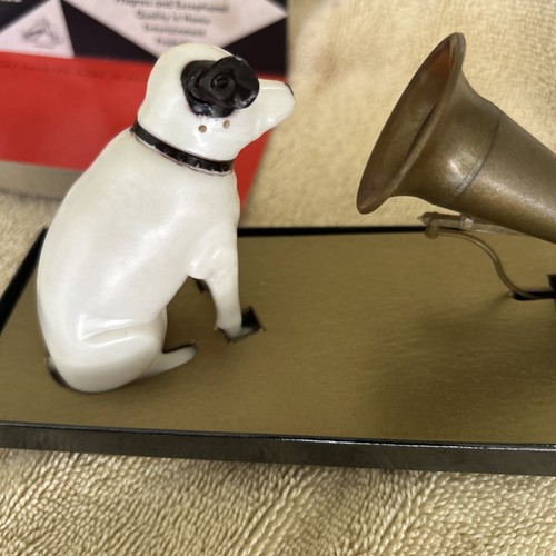 RCA “his Masters Voice” Nipper Salt And Pepper Shaker Set In Box.see Description - Picture 12 of 23