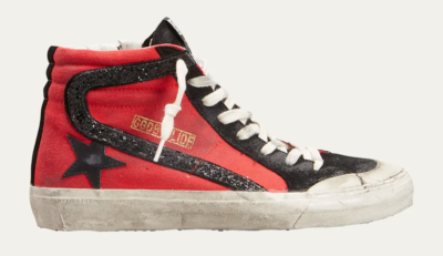 Golden Goose Slide Sneakers High-Top Red NWT Auth EU 42 US 12 | eBay 