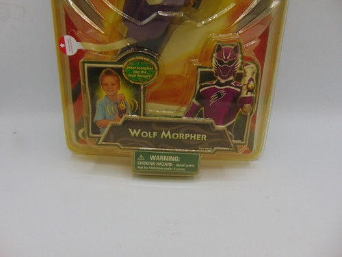 Power Rangers Jungle Fury Wolf Morpher NEW With Yellowed Package 2008 - Picture 3 of 12