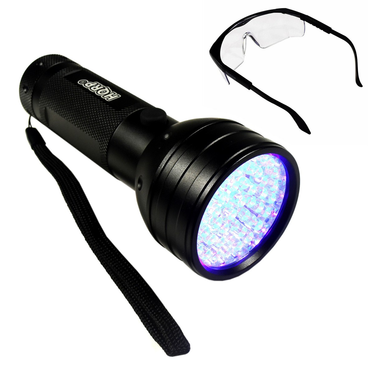 HQRP 365 nm 3W UV LED Pen Style Flashlight for