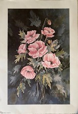 Antique Pink Poppy by Shirley Hamilton - Limited Edition