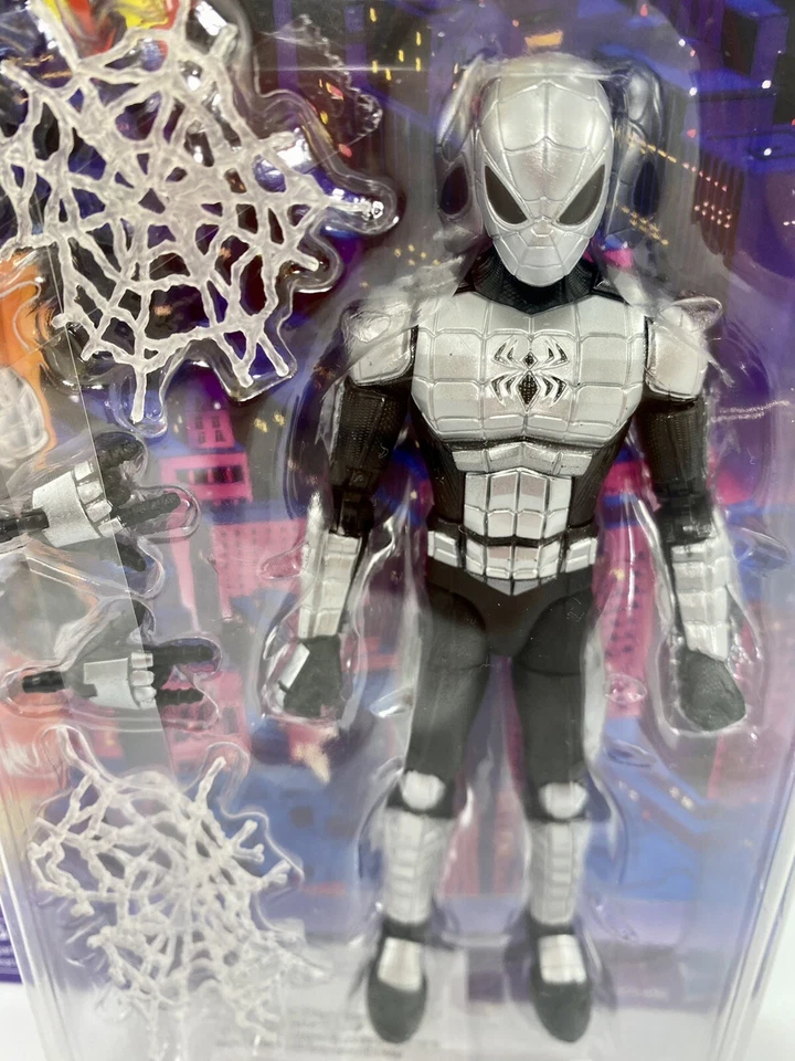 LOTE RETRO SPIDER-MAN MARVEL LEGENDS ARMADURA ARAÑA MK I + BEN REILLY HASBRO Foto 2 de 4