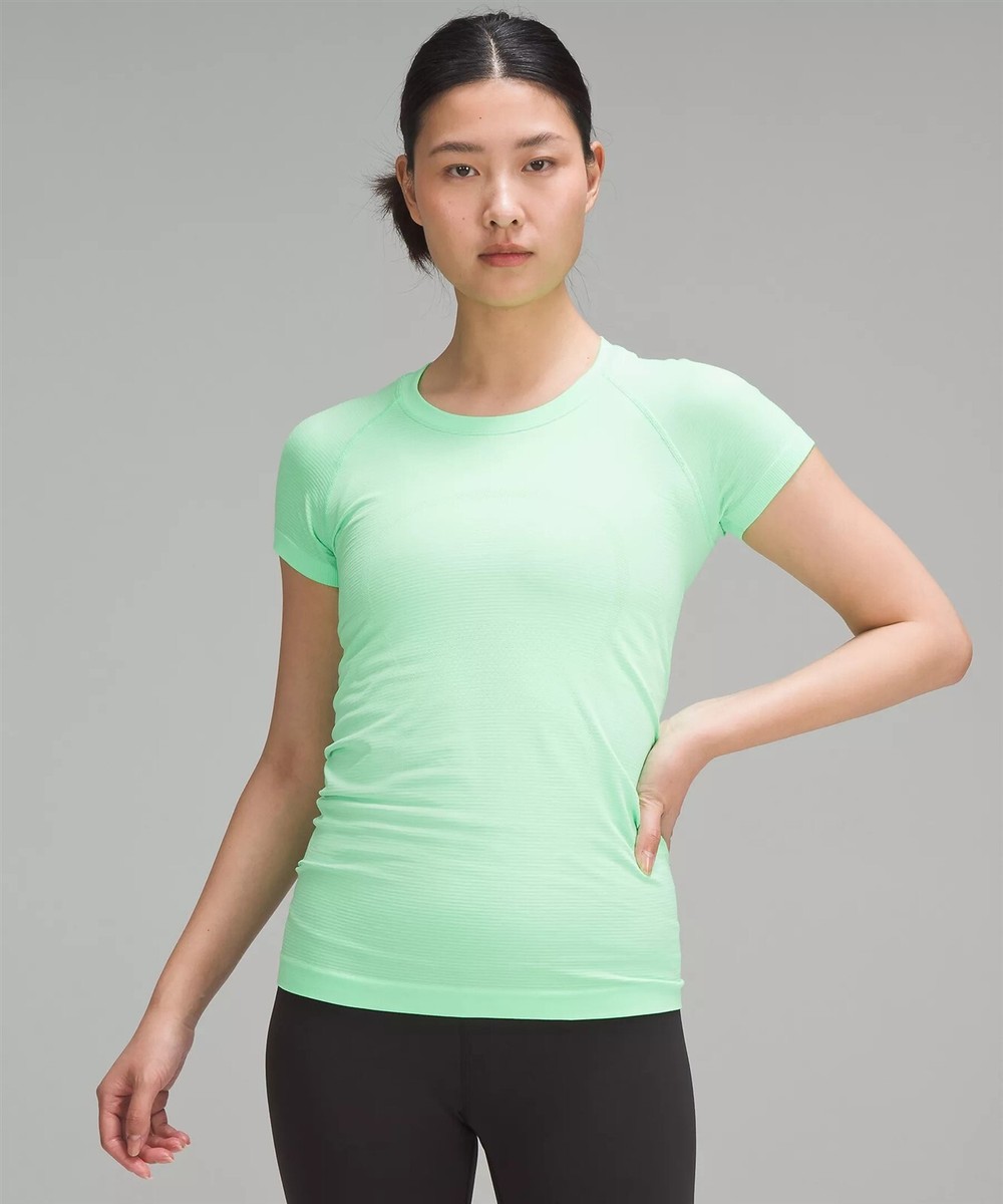 NEW LULULEMON Swiftly Tech 2.0 Short Sleeve Top 0 Pistachio