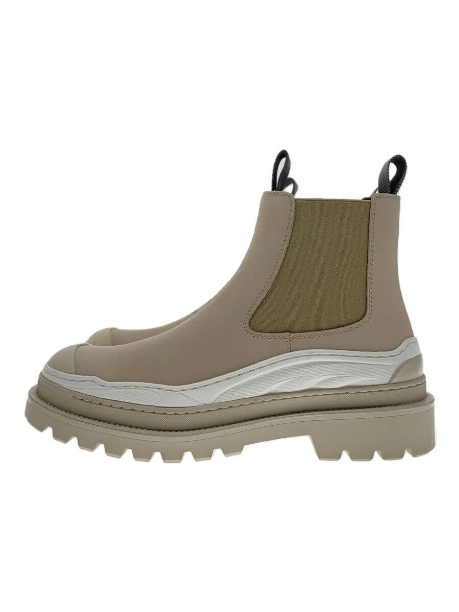 Botte Christian Dior Side Gore 42 cuir crème occasion