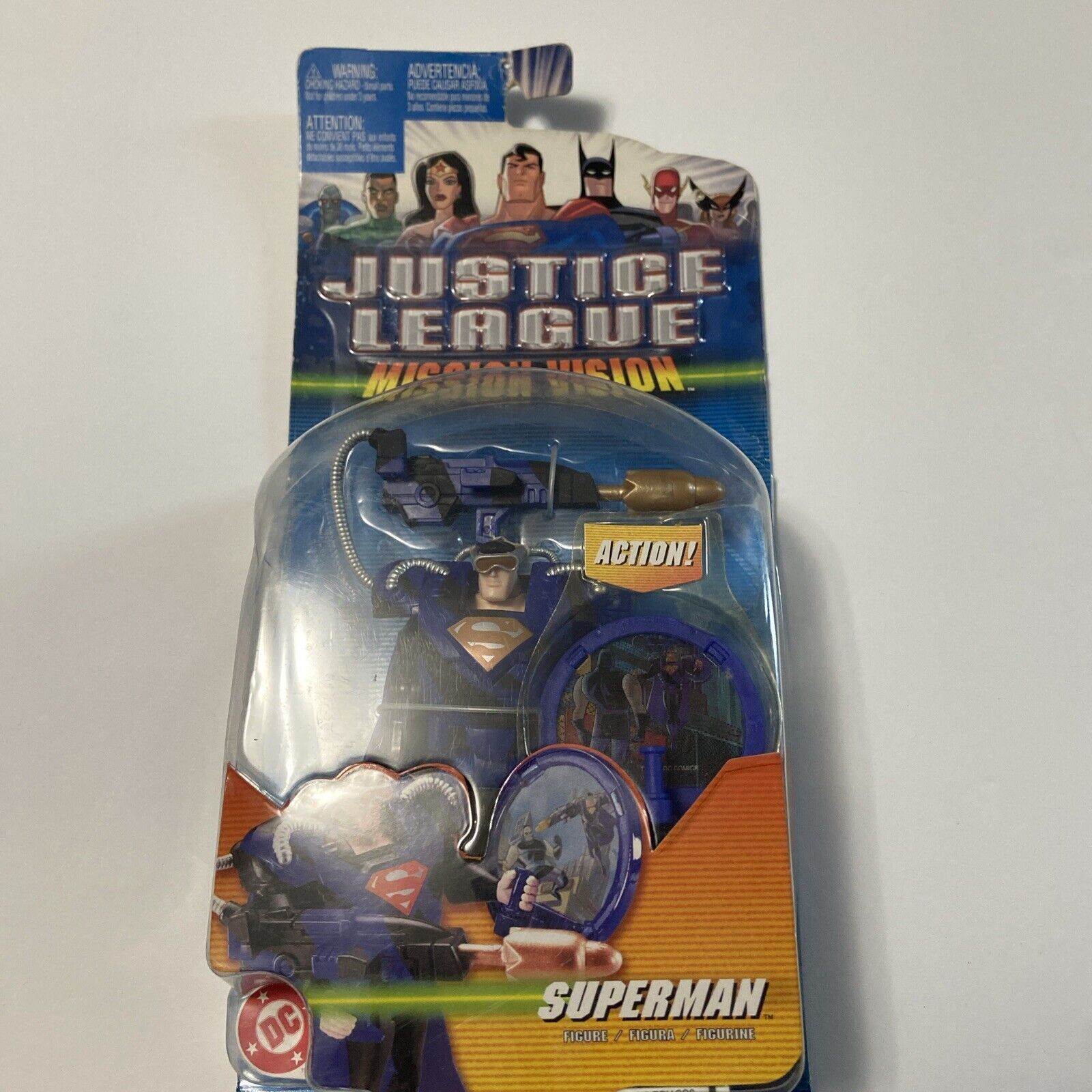 Mission Vision Superman 3767  (DC Justice League Unlimited, Mattel)appear Sealed