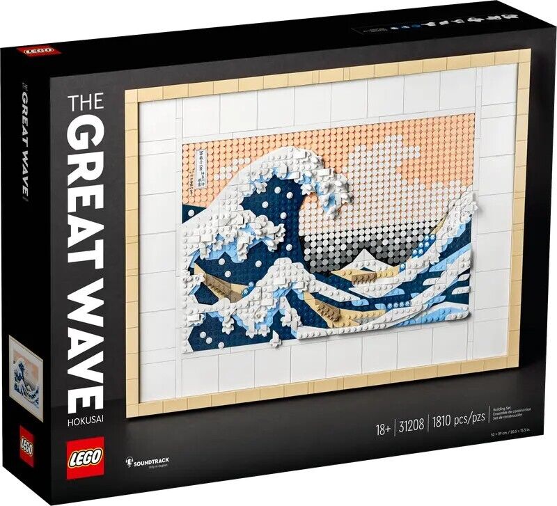 LEGO Art: Hokusai – The Great Wave (31208)