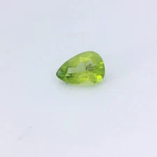 2.16ct Loose Pear Cut Genuine Yellow Green Peridot Gemstone 10 x 7mm