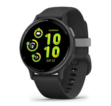 Garmin vivoactive 5 schwarz und schiefer GPS Fitness Smartwatch 010-02862-10