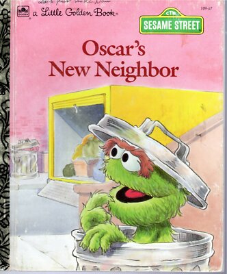 洋書 Little Golden Book Oscar's New Neighbor s-l400.jpg