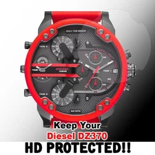 For  Diesel DZ7370 HD Clear Crystal Protector Anti Scratch Set of 2