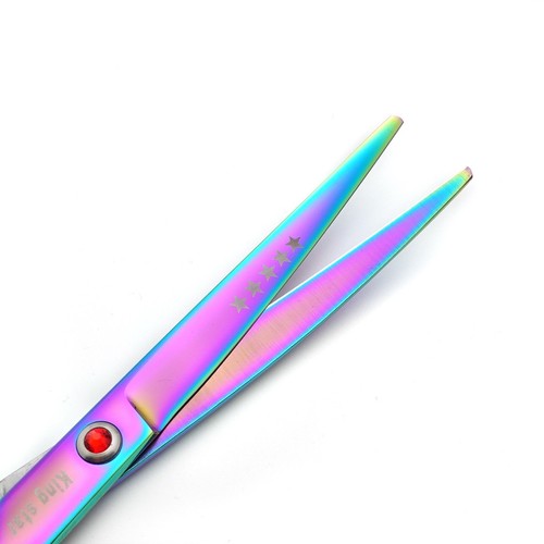 7 inch Pro. PET GROOMING Shears Cutting+Thinning+curved shears+steel comb sets - Picture 23 of 79