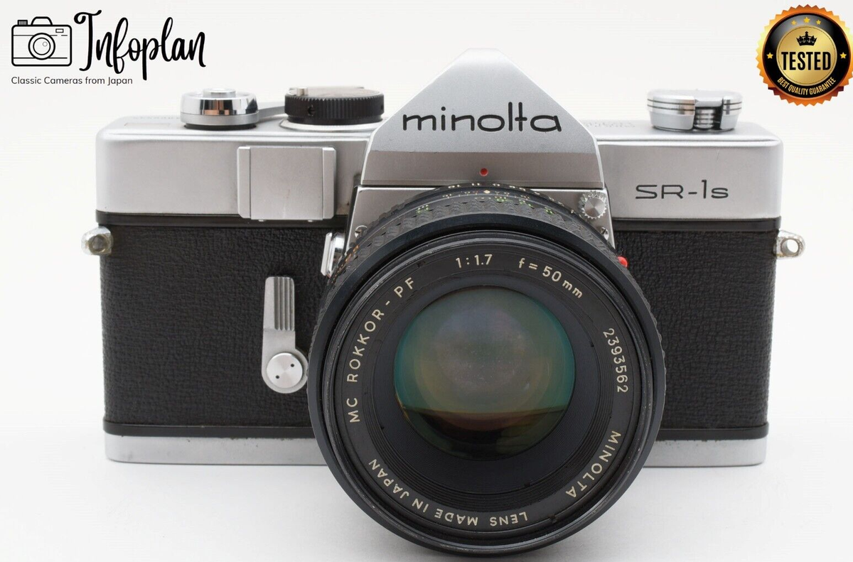 フィルムカメラ minolta SRT SUPER+MC ROKKOR-PF 50mm F1.7 N Mint] Minolta SR-1s+mc rokkor-pf 50mm f1.7 SLR Film Camera