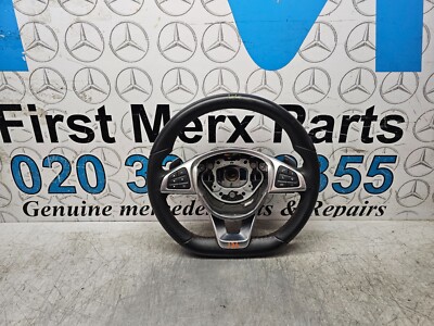 MERCEDES BENZ CLA C117 MULTIFUNKTIONS LEDERLENKRAD A0004603403