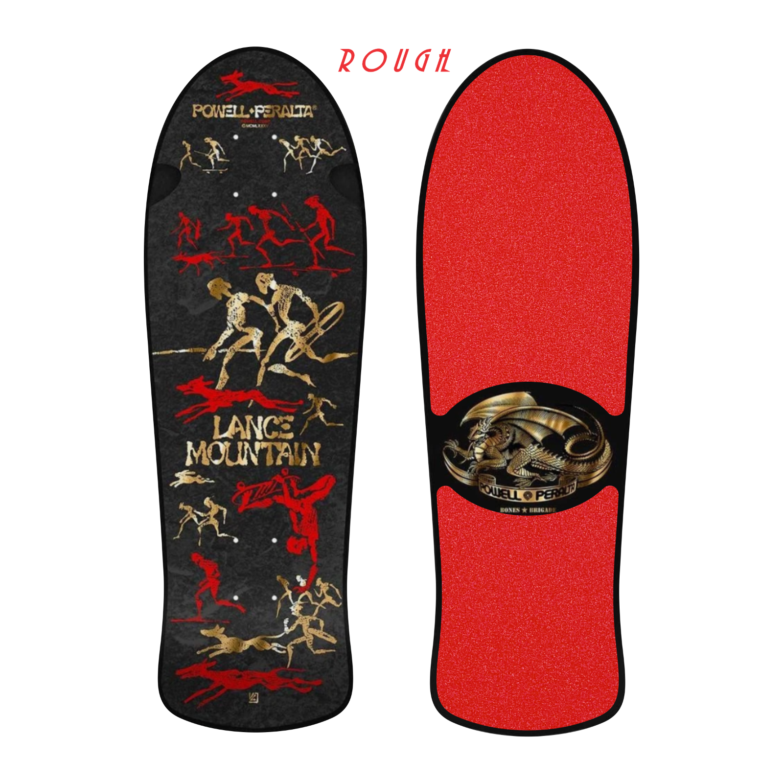 Die-Cut Style Grip Tape for Powell Peralta Lance Mountain series 16  Re-Issue