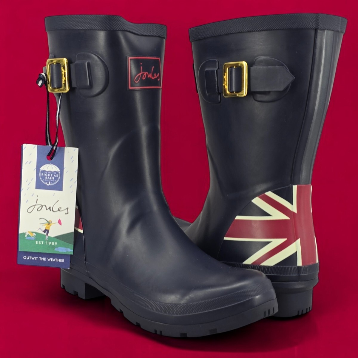 Joules Mid Calf Wellies Uk Joules Women Molly Mid Height