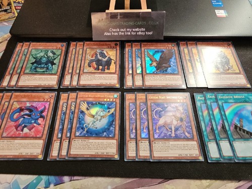 Crystal Beast Deck Core - High Rarity - 24 Cards - BLCR-EN - YuGiOh - Foto 2 di 14