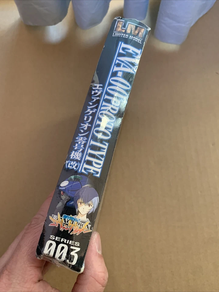 Rei Ayanami Синий EVA-00 ProtoType Bandai Evangelion 1996 Ограниченная Модель НОВЫЙ - Изображение 3 из 4