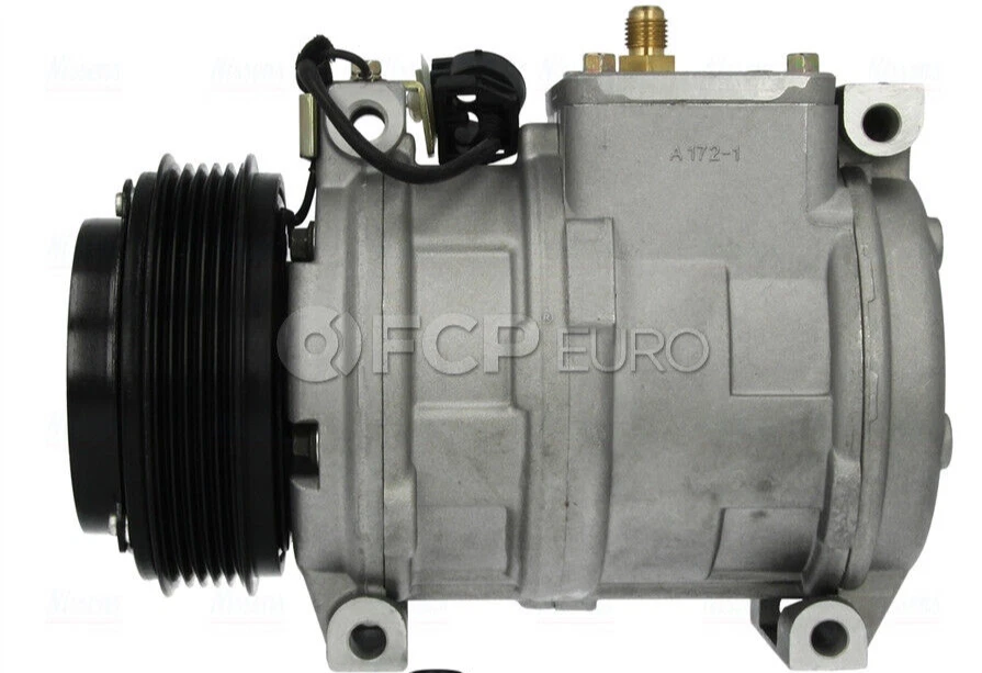 AC Compressor For BMW 540i 530i 740i 1994 1995 E34 - Image 2 of 4